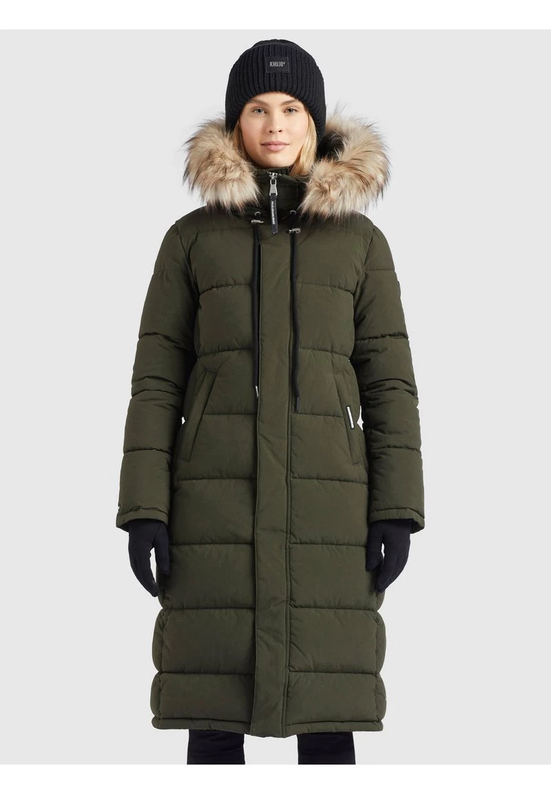 Coupon 😍 Khujo LISSANDRA - Wintermantel - Dunkeloliv, Damen 💯 1 Coupon 😍 Khujo LISSANDRA - Wintermantel - Dunkeloliv, Damen 💯