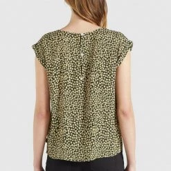 Billig ✨ Khujo LOMBA - Bluse - Schwarz-gelb Geblümt, Damen 🎁 -khujo Verkaufsladen 539d6330837042a7b49ab5580e30d64f