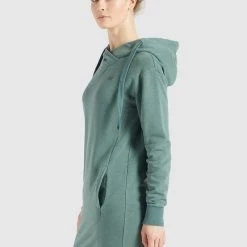 Auslauf 🛒 Khujo HALOUMA - Freizeitkleid - Aqua Gewaschen, Damen 🔔 -khujo Verkaufsladen 53c5c9123f764a9d9364ca3addb2ff8a