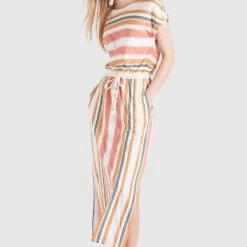 Top 10 😀 Khujo DOREEN - Maxikleid - Mehrfarbig Gestreift, Damen ✔️ -khujo Verkaufsladen 53d27abb021a4d18841d9cdd443c7b77