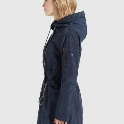 Coupon ⌛ Khujo CATHARINA - Parka - Dunkelblau, Damen 👏 -khujo Verkaufsladen 54812ee957204cfdb18b459685365c69