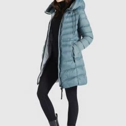 Besorgen 😍 Khujo TUHANI SHINE - Wintermantel - Blaugrau, Damen 🥰 -khujo Verkaufsladen 54f7abd2cf0f46a3b03b6253a72a096d