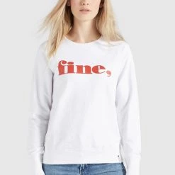 Aktion 🤩 Khujo SILICIA FINE - Sweatshirt - Weiß, Damen 🔔