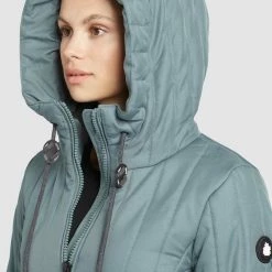 Bestes Angebot 🧨 Khujo JERRY PRIME5 STRUCTURED - Wintermantel - Blaugrau, Damen 🧨 -khujo Verkaufsladen 557d377740734147be6ee018181543cf