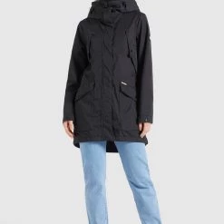 Billig 💯 Khujo AIRA - Parka - Schwarz, Damen 🛒