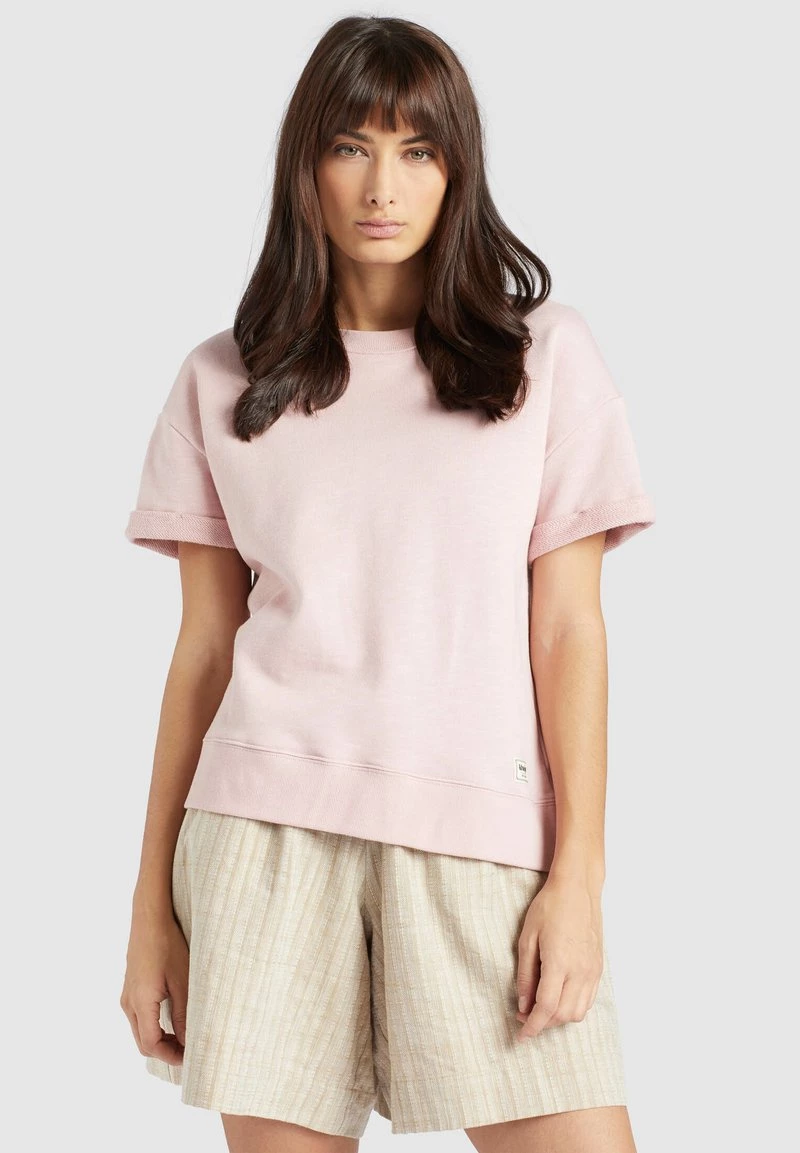 Auslauf 🌟 Khujo MALEA - T-Shirt Basic - Pink, Damen ✨ 1 Auslauf 🌟 Khujo MALEA - T-Shirt Basic - Pink, Damen ✨