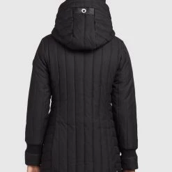 Angebote ✔️ Khujo JERRY PRIME5 STRUCTURED - Wintermantel - Schwarz, Damen 🧨 -khujo Verkaufsladen 563fb2d8d33849d392d1a76c3f203944