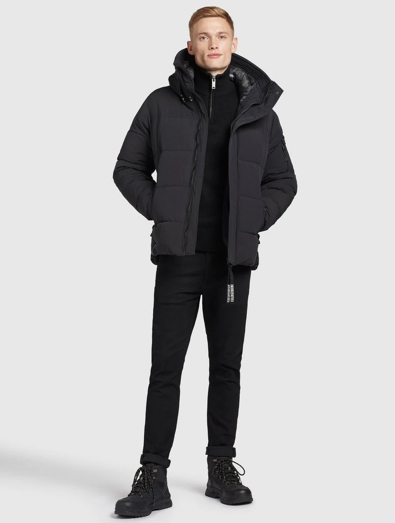 Großhandel 🔔 Khujo BARAT - Winterjacke - Schwarz, Herren ⌛ 2 Großhandel 🔔 Khujo BARAT - Winterjacke - Schwarz, Herren ⌛ – Bild 2
