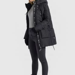 Blitzangebot ✔️ Khujo MADALENA - Wintermantel - Schwarz, Damen 🤩 -khujo Verkaufsladen 57a9553c57874506a04f3a15597ceea8
