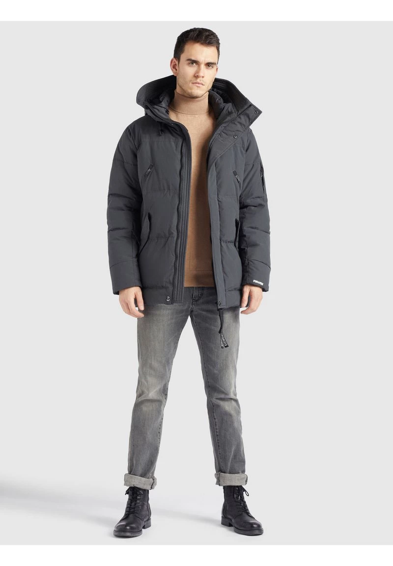 Billig ⌛ Khujo GORD - Wintermantel - Dunkelgrau, Herren ✨ 5 Billig ⌛ Khujo GORD - Wintermantel - Dunkelgrau, Herren ✨ – Bild 5