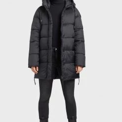 Auslauf ⌛ Khujo NIDALEE - Wintermantel - Schwarz, Damen 👍 -khujo Verkaufsladen 57f8f166ab9941e285858ab66dcd5016