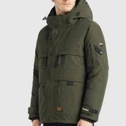 Neu 😍 Khujo BOYNTON - Winterjacke - Dunkeloliv, Herren 🛒 -khujo Verkaufsladen 5aa3472824864e1faebf7be14821373e