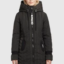 Am billigsten 😍 Khujo JERRY PRIME5 LIGHT - Wintermantel - Dunkelgrau, Damen 🤩