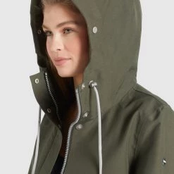 Aktion 🎁 Khujo SOUS - Kurzmantel - Oliv, Damen 🛒 -khujo Verkaufsladen 5bb2e4099f184b009d5ace82c7b9bc0a