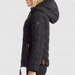 Auslauf ✨ Khujo EIJA - Winterjacke - Schwarz, Damen ⌛ -khujo Verkaufsladen 5c2fe64a2bbb4471926a346979bd8b0e