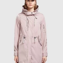 Neu 🤩 Khujo DAYES - Parka - Blassrosa, Damen 😉