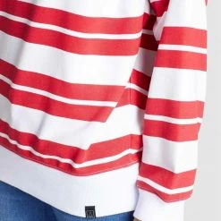 Bestpreis 💯 Khujo APONA - Sweatshirt - Rot-weiß Gestreift, Damen 🔔 -khujo Verkaufsladen 5d18137369934fe4842802e24dffdb6d