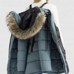 Besorgen 😍 Khujo MANTEL JARVANA - Wintermantel - Blaugrau, Damen 😀 -khujo Verkaufsladen 5d1af8fd2cb14d4f81b54d5230fdbebb