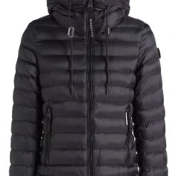 Auslauf 🌟 Khujo LOVINA2 SHINE - Leichte Jacke - Schwarz, Damen 🤩 -khujo Verkaufsladen 5d2e6b5d091b418b9afab0e439ff3c59