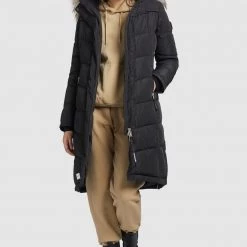 Blitzangebot 😍 Khujo LUBECK LONG - Wintermantel - Schwarz, Damen 🤩 -khujo Verkaufsladen 5d44e4d179554aa1985eb2abd1bca1a2