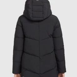 Billig 🎁 Khujo BINE - Wintermantel - Schwarz, Damen 😀 -khujo Verkaufsladen 5d8a37ada7474ea8a11271dbeb6b5dc9