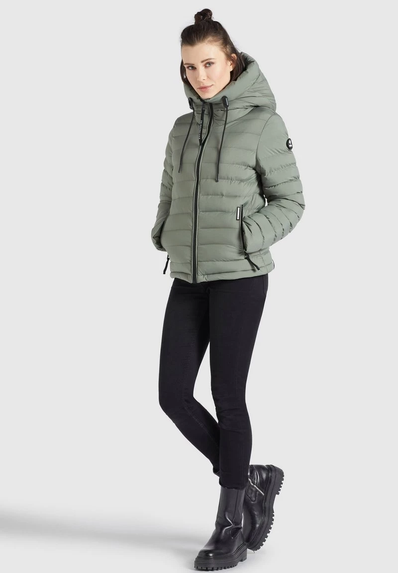 Billig 🎁 Khujo LOVINA MATT - Übergangsjacke - Graugrün, Damen 🔥 2 Billig 🎁 Khujo LOVINA MATT - Übergangsjacke - Graugrün, Damen 🔥 – Bild 2