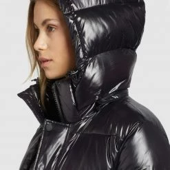 Bestes Angebot 🔔 Khujo CORINNA SHINY - Wintermantel - Schwarz, Damen 🔔 -khujo Verkaufsladen 61342bd9810c40a7910af49873012294