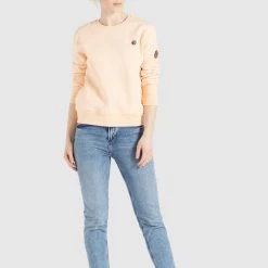 Brandneu ✔️ Khujo LISEL - Sweatshirt - Apricot, Damen 🤩 -khujo Verkaufsladen 61b4e2e88feb44ffae949820351e74f2