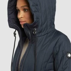 Top 10 🔔 Khujo JERRY PRIME5 STRUCTURED - Wintermantel - Dunkelblau, Damen 🔥 -khujo Verkaufsladen 62681aa73f0d437b82ec6ed5ced59649