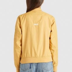 Neu 🤩 Khujo KALIA - Bomberjacke - Beige/yellow, Damen 🌟 -khujo Verkaufsladen 63f17aa06c004b8e8d665ffba3091653