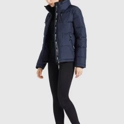 Angebote 😉 Khujo TUBA - Winterjacke - Dunkelblau, Damen ⭐ -khujo Verkaufsladen 648c4152ddc244dfa13747269bb504f3