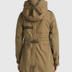 Bestes Angebot 🧨 Khujo BANELE - Parka - Khaki, Damen 🥰 -khujo Verkaufsladen 64e8c4ae4070496fbd51fe5b5c7e2818