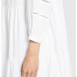 Schlussverkauf ✨ Khujo CREPES - Freizeitkleid - Weiß, Damen 🤩 -khujo Verkaufsladen 65e6e3ff56f143f583624937cd73f4ed