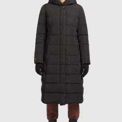 Coupon 🥰 Khujo SILKE - Wintermantel - Schwarz, Damen 🧨