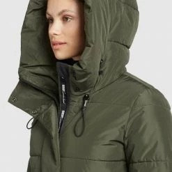 Schlussverkauf 🧨 Khujo SOULANI - Wintermantel - Dunkeloliv, Damen ✔️ -khujo Verkaufsladen 67e4cccbc49e42b099e34bc5d2701fe9