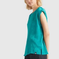 Am billigsten 🥰 Khujo Bluse - Blaugrün, Damen 🔥 -khujo Verkaufsladen 6815140be67749edb9828ae73c669305