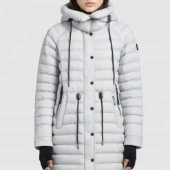 Rabatt 🎉 Khujo MANTEL NIANA SHINE - Wintermantel - Hellgrau, Damen 👍