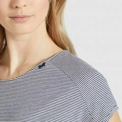 Besorgen ⭐ Khujo ANNEMARIE - Jerseykleid - Weiß-blau Gestreift, Damen 🛒 -khujo Verkaufsladen 69e043bc0cfe42f6b173d0fe4ff74f15