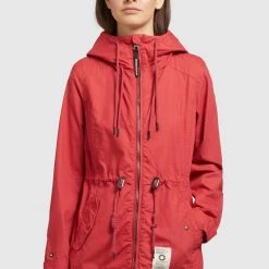 Billig 😍 Khujo SESIA - Parka - Rot, Damen 🔥