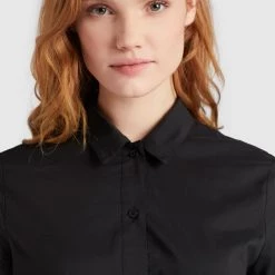 Billig 🎁 Khujo WENDY - Blusenkleid - Schwarz, Damen ✔️ -khujo Verkaufsladen 6a962b14dc4b4cf88bc33cad0be5829f