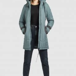 Bestes Angebot 🧨 Khujo JERRY PRIME5 STRUCTURED - Wintermantel - Blaugrau, Damen 🧨 -khujo Verkaufsladen 6ab68b2ca6884ebe8a50c57595854b1f