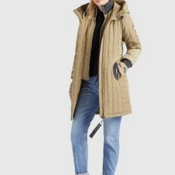 Bestpreis ✔️ Khujo MANTEL JERRY PRIME - Wintermantel - Beige, Damen 👍 -khujo Verkaufsladen 6ae5ee221a98408fada322eb3ea1a9c6