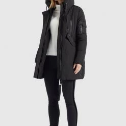 Blitzangebot ✨ Khujo SAFINA - Wintermantel - Schwarz, Damen 🧨 -khujo Verkaufsladen 6b4799ee41d24cf0bdf2dace3be3b3cd