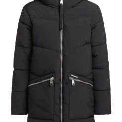 Billig 🎁 Khujo BINE - Wintermantel - Schwarz, Damen 😀 -khujo Verkaufsladen 6be07e20137f4b29a5fd18cafa34de1d