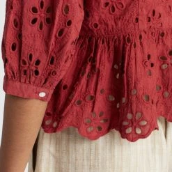 Rabatt 🥰 Khujo GALILEA - Bluse - Rotbraun, Damen 👏 -khujo Verkaufsladen 6c4c66299cf0495892553a9e63e36d21