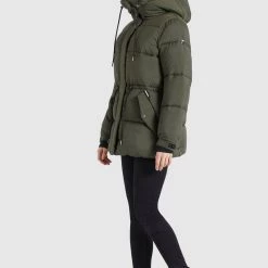 Brandneu ❤️ Khujo LEVIANI - Wintermantel - Oliv, Damen ❤️ 12 Brandneu ❤️ Khujo LEVIANI - Wintermantel - Oliv, Damen ❤️ -khujo Verkaufsladen 6c715dc0c96245b48308b86eb29520bc