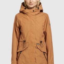 Beste Bewertungen von 😍 Khujo FELINA - Regenjacke / Wasserabweisende Jacke - Toffee, Damen 🔥