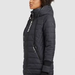 Aktion ⌛ Khujo SHINE2 STRUCTURED - Wintermantel - Grau, Damen 🎉 -khujo Verkaufsladen 6ce4bfe262c9455c9492a3de43f3602a