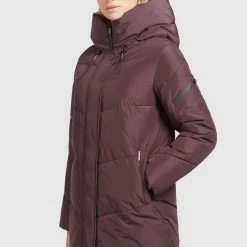 Bestes Angebot 👍 Khujo JORDIS - Wintermantel - Weinrot, Damen 🛒 -khujo Verkaufsladen 6d55d9a4b1b44c43b2f2bf2375ea43ef