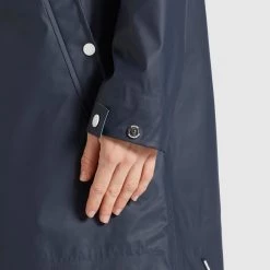 Budget ⌛ Khujo SOLEA2 - Regenjacke / Wasserabweisende Jacke - Dunkelblau, Damen 🌟 -khujo Verkaufsladen 6fe2bc919b544cd998a272df68db4cd4